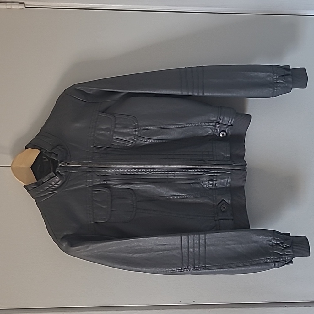 Charcoal Bomber Jacket